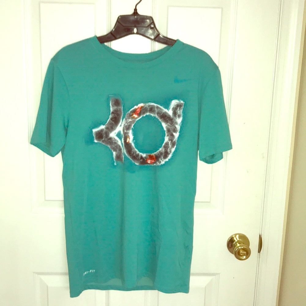 Turquoise Nike Small DRI-FIT Short Sleeve Tee